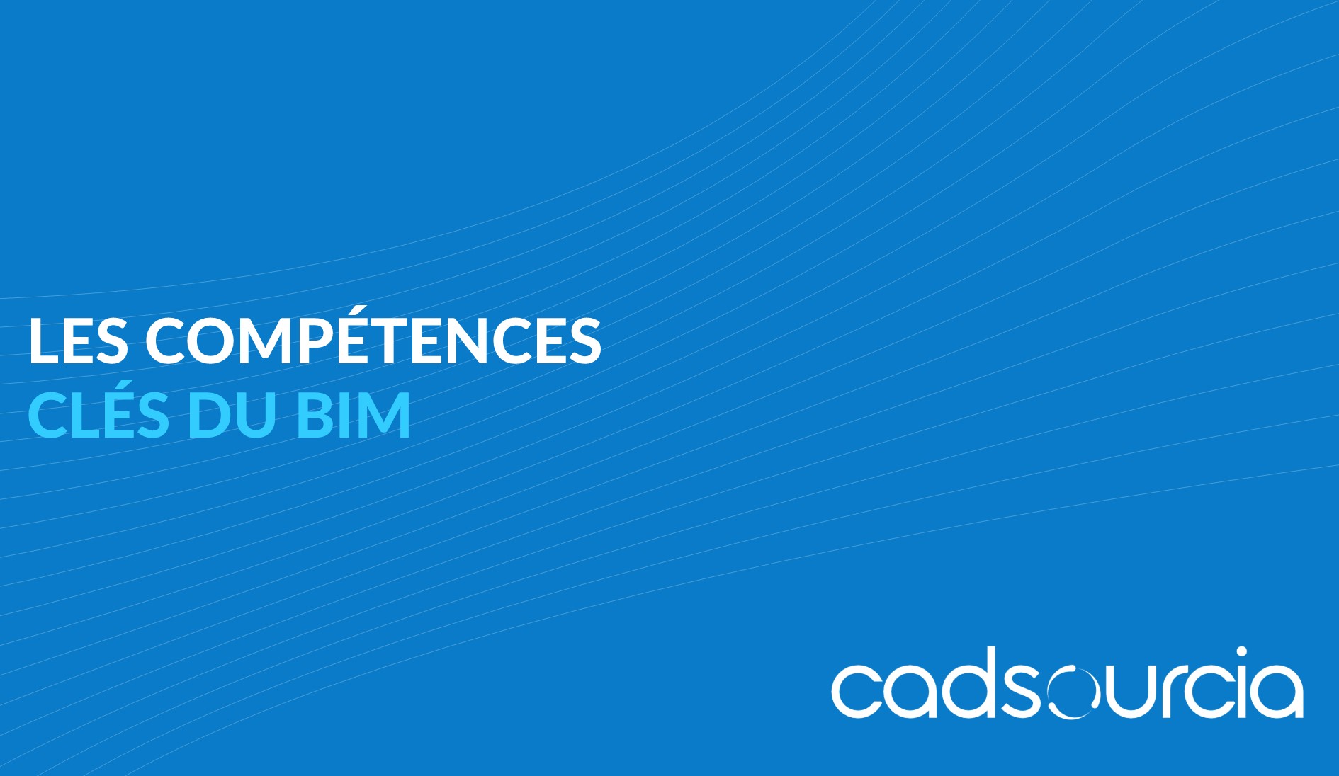 Les compétences clés du BIM